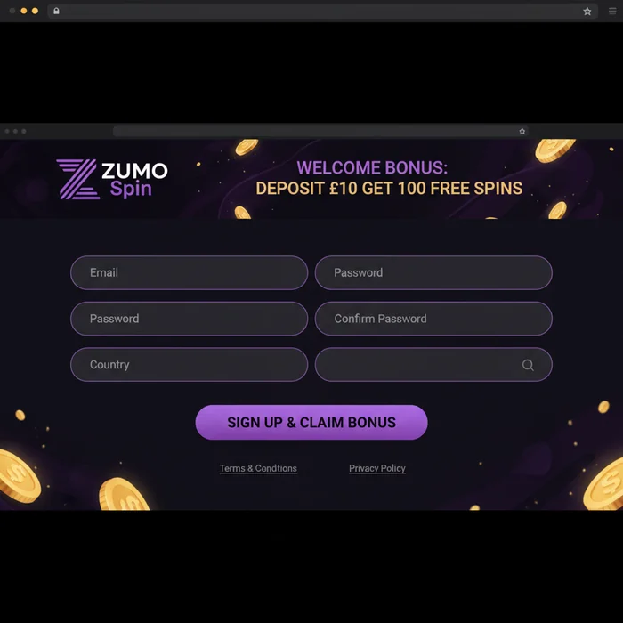 Zumo Spin Casino Signup